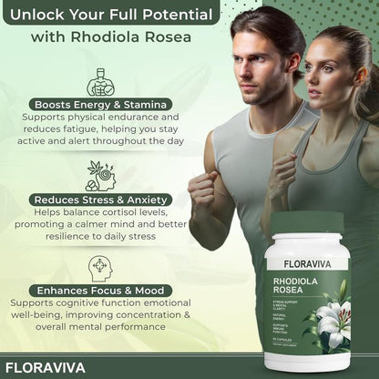 Floraviva Rhodiola Rosea Capsules